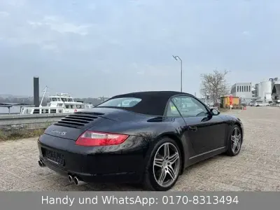 Usata Porsche 911 Carrera 4S 355 CV (261 kW) 2008 Nero Cabrio