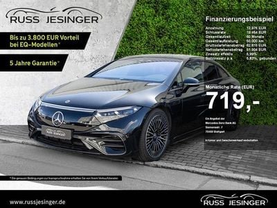 Gebraucht Mercedes EQS580 AMG line 384 kW (523 PS) 2022 Schwarz Limousine