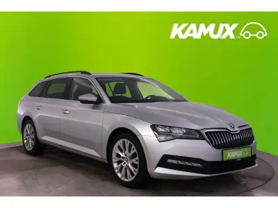 Occasion Skoda Superb Ambition 200 PK (147 kW) 2021 Zilver Stationwagen