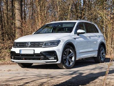 Gebraucht VW Tiguan R-line 125 PS (91 kW) 2018 Weiß SUV