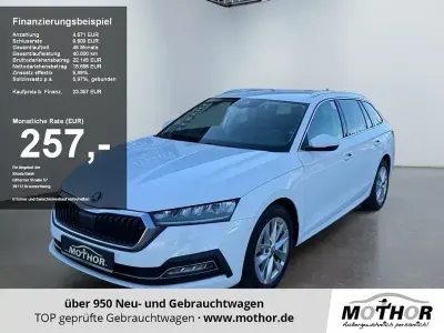 Gebraucht Skoda Octavia Style 116 PS (85 kW) 2021 Candyweiss Kombi