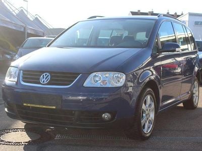 Gebraucht VW Touran Goal 140 PS (102 kW) 2006 Blau Van / Kleinbus