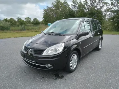 Gebraucht Renault Grand Scénic II 111 PS (81 kW) 2008 Schwarz Van / Kleinbus