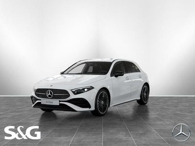 Gebraucht Mercedes A180 AMG 136 PS (100 kW) 2025 Unilack polarweiß Limousine