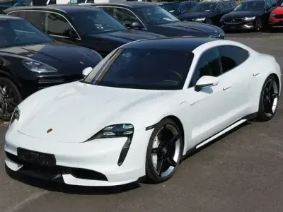 Gebraucht Porsche Taycan Turbo 500 kW (680 PS) 2020 Weiß Limousine