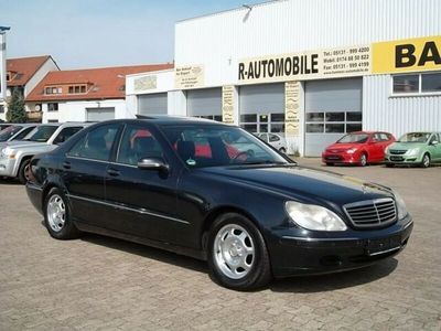 gebraucht Mercedes S320 TV LEDER EL-GSD NAVI XENON KLIMAAUTOMATIK