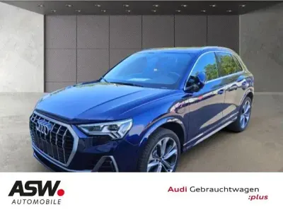 Gebraucht Audi Q3 S-Line 245 PS (180 kW) 2022 Navarrablau metallic SUV