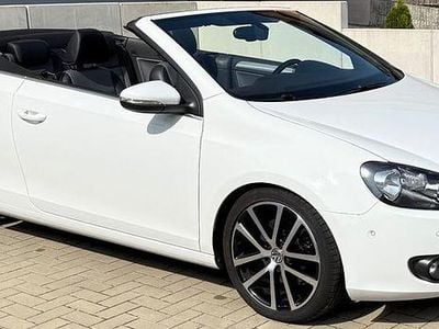 Gebraucht VW Golf Cabriolet Exclusive 140 PS (102 kW) 2015 Weiß Cabrio