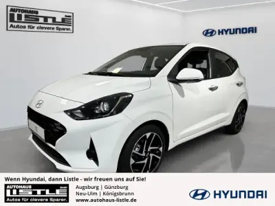 Neu Hyundai i10 Prime 77 PS (56 kW) 2025 Weiss Kleinwagen