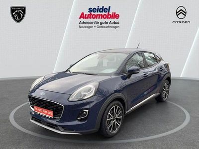 Blazerblau Gebraucht 2020 Ford Puma Titanium SUV | 17.885 € (Fairer Preis)
