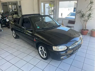 Occasion Ford Escort Cabriolet Ghia 90 ch (66 kW) 1997 Noir Cabriolet