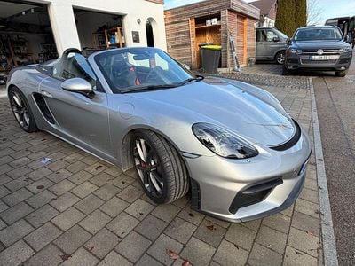 Gebraucht Porsche Boxster 420 PS (308 kW) 2019 Silber Cabrio