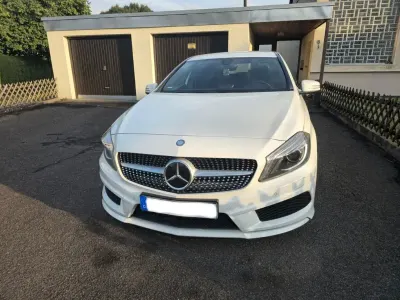 Gebraucht Mercedes A200 AMG line 156 PS (114 kW) 2015 Weiß Kleinwagen