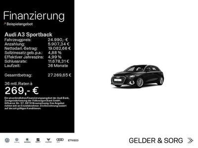 Brugt Audi A3 Advanced 150 HK (110 kW) 2022 Sort Sedan