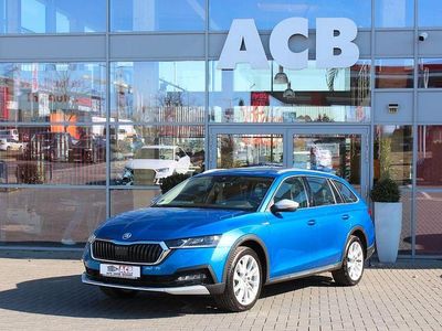 Gebraucht Skoda Octavia Scout 4x4 200 PS (147 kW) 2023 Raceblau metallic (metallic) Kombi