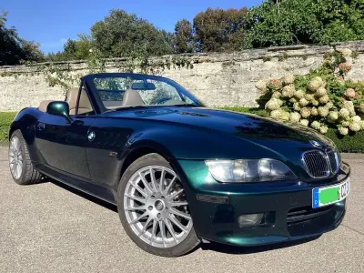 Brugt BMW Z3 231 HK (169 kW) 2002 Grøn Cabriolet