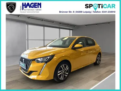 Gebraucht Peugeot 208 Allure 101 PS (74 kW) 2021 Faro gelb Kleinwagen
