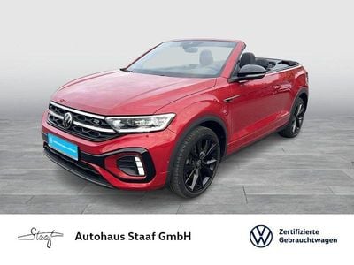 Second-hand VW T-Roc Cabriolet Style 150 CP (110 kW) 2022 Roșu Cabrio