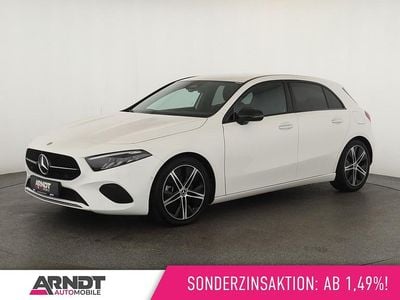 Polarweiß Gebraucht 2024 Mercedes A250 Progressive Limousine | 34.084 € (Fairer Preis)