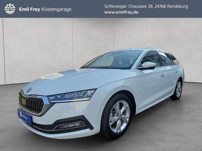 Gebraucht Skoda Octavia Style 116 PS (85 kW) 2024 Moonweiß perleffekt Kombi