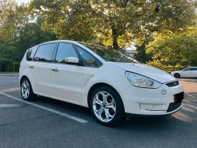Gebraucht Ford S-MAX S 140 PS (102 kW) 2007 Weiß Van / Kleinbus