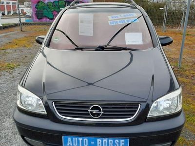Brugt Opel Zafira Elegance 101 HK (74 kW) 2000 Sort MPV