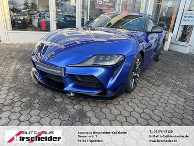 Gebraucht Toyota Supra Premium 340 PS (250 kW) 2022 Dawn blue metallic Coupé