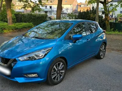 Gebraucht Nissan Micra N-Way 71 PS (52 kW) 2018 Blau Kleinwagen