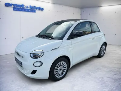Neu Fiat 500e Red 86 kW (118 PS) 2025 Weiß Cabrio
