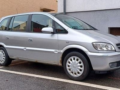 Gebraucht Opel Zafira Njoy 125 PS (91 kW) 2005 Silber Van / Kleinbus