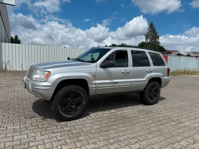 Gebraucht Jeep Grand Cherokee 163 PS (119 kW) 2003 Silber SUV
