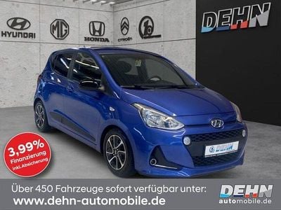 Usata Hyundai i10 Passion 87 CV (63 kW) 2019 Blu Utilitaria