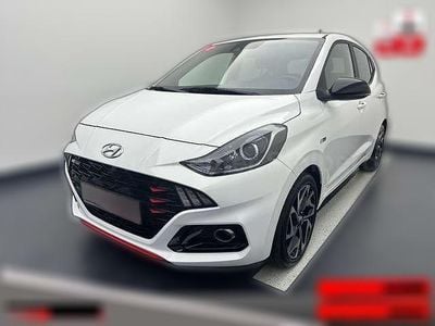 Weiß metallic Gebraucht 2023 Hyundai i10 N Line Kleinwagen | 16.890 € (Fairer Preis)