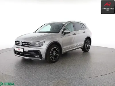 Second-hand VW Tiguan R-line 220 CP (161 kW) 2018 Argintiu SUV