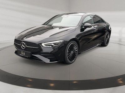 Brugt Mercedes CLA180 AMG line 136 HK (100 kW) 2025 Sort Sedan
