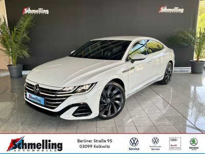 Pure white Gebraucht 2021 VW Arteon R-line Limousine | 36.900 € (Fairer Preis)