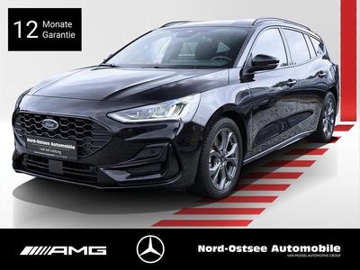 Gebraucht Ford Focus ST-Line X 125 PS (91 kW) 2023 Obsidianschwarz metallic Kombi