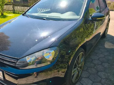 Gebraucht VW Golf VI 122 PS (89 kW) 2010 Schwarz Kleinwagen