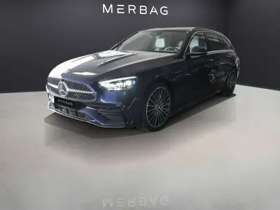 Gebraucht Mercedes C220 AMG 197 PS (144 kW) 2026 Lack sodalithblau Kombi