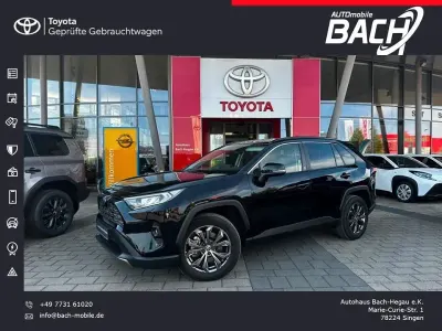 Gebraucht Toyota RAV4 Hybrid Team 218 PS (160 kW) 2023 Schwarz SUV