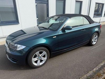 Gebraucht BMW 120 Cabriolet Sport Line 177 PS (130 kW) 2009 Grün Cabrio