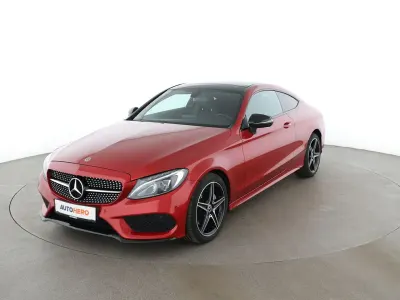 Gebraucht Mercedes C220 170 PS (125 kW) 2017 Rot Coupé