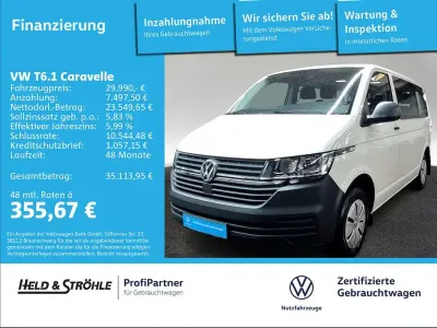Gebraucht VW Caravelle Trendline 110 PS (80 kW) 2022 Candyweiß Van