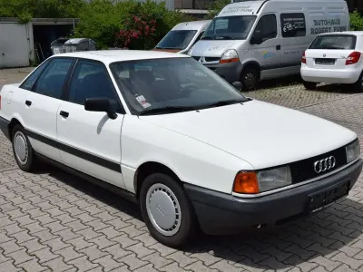 Gebraucht Audi 80 90 PS (66 kW) 1989 Weiß Limousine