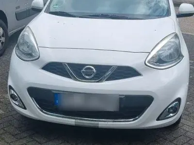 Gebraucht Nissan Micra Acenta 80 PS (58 kW) 2014 Weiß Kleinwagen