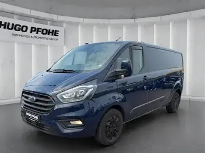 Second-hand Ford Transit Custom Trend 130 CP (95 kW) 2020 Albastru Van