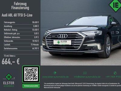Schwarz Gebraucht 2022 Audi A8L Limousine | 58.650 €