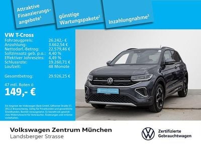 Usata VW T-Cross R-line 116 CV (85 kW) 2025 Grigio SUV