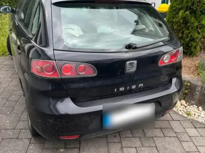Gebraucht Seat Ibiza 75 PS (55 kW) 2008 Schwarz Kleinwagen