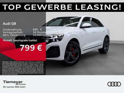 Neu Audi Q8 S-Line 394 PS (289 kW) 2025 Carraraweiß SUV